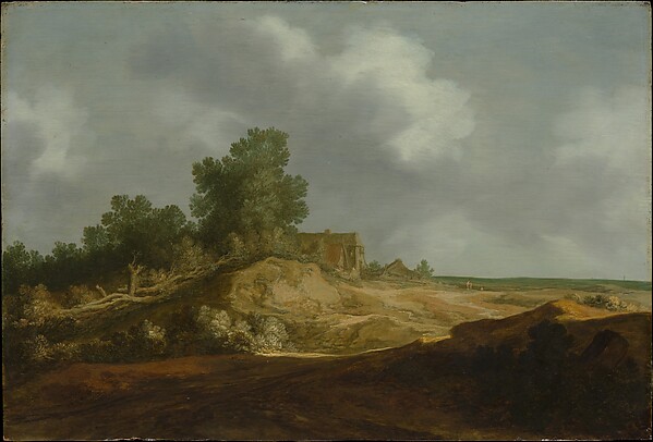 Landscape with a Cottage — Pieter de Molijn, 1629