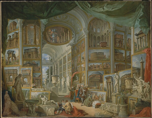 Ancient Rome — Giovanni Paolo Panini, 1757