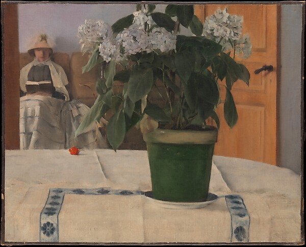 Hortensia — Fernand Khnopff, 1884