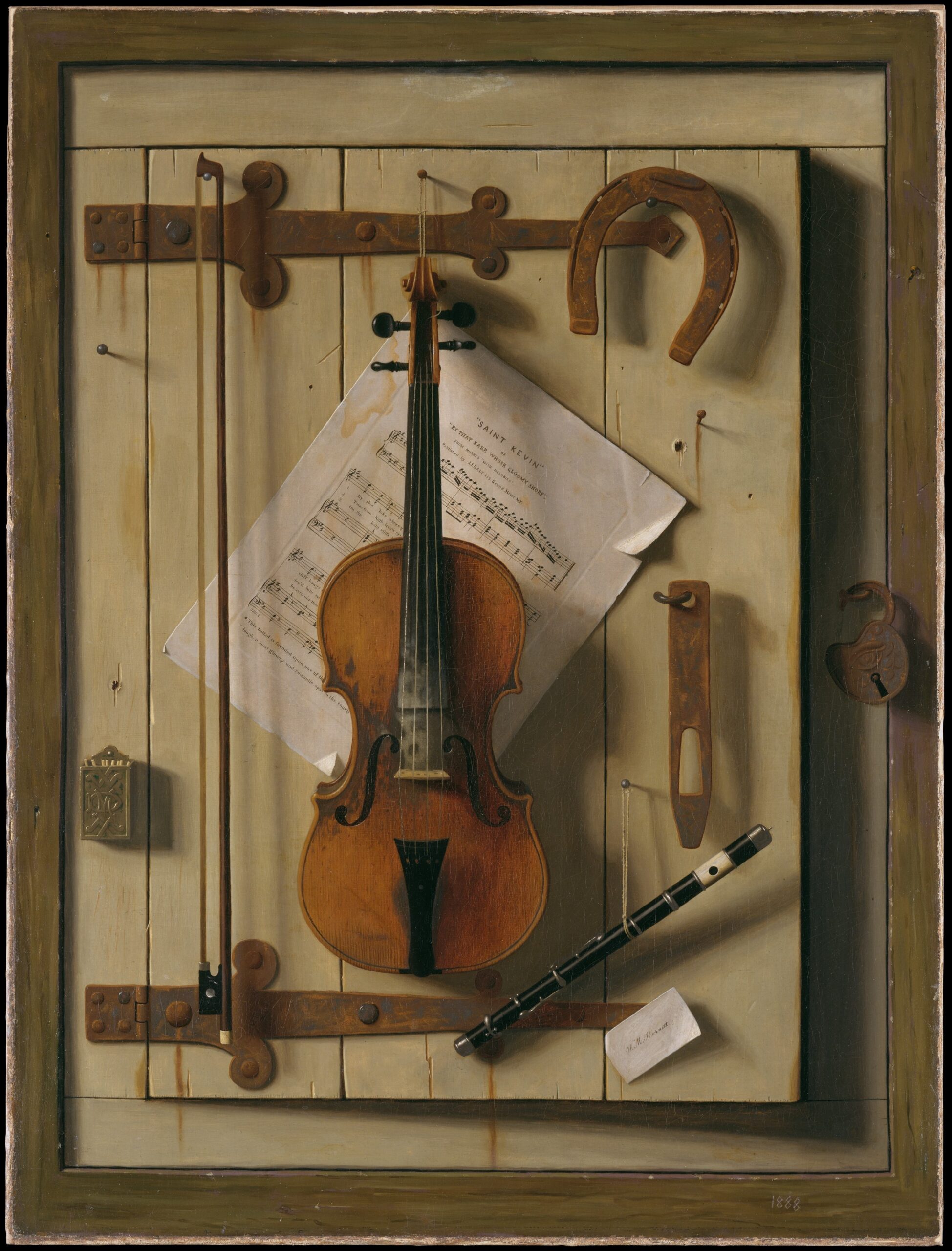 Still Life—Violin and Music · 메트로폴리탄 미술관