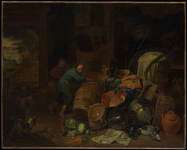 Rustic Interior, David Ryckaert III · 메트로폴리탄 미술관 소장품