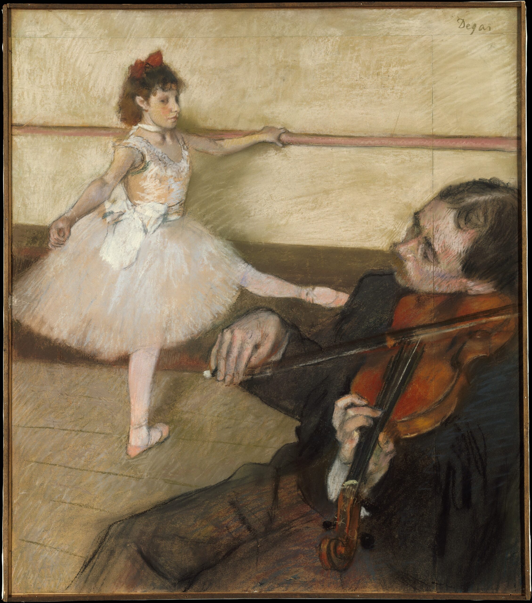 무용 수업 — Edgar Degas