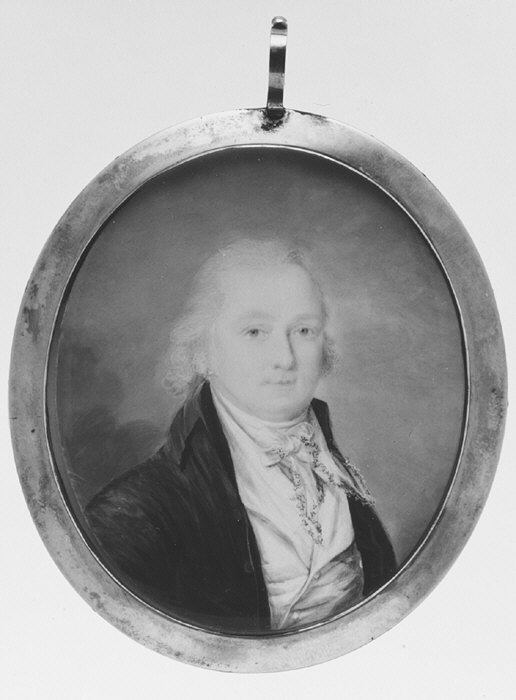 제임스 매디슨으로 알려진 남성의 초상 — Annibal Christian Loutherbourg
