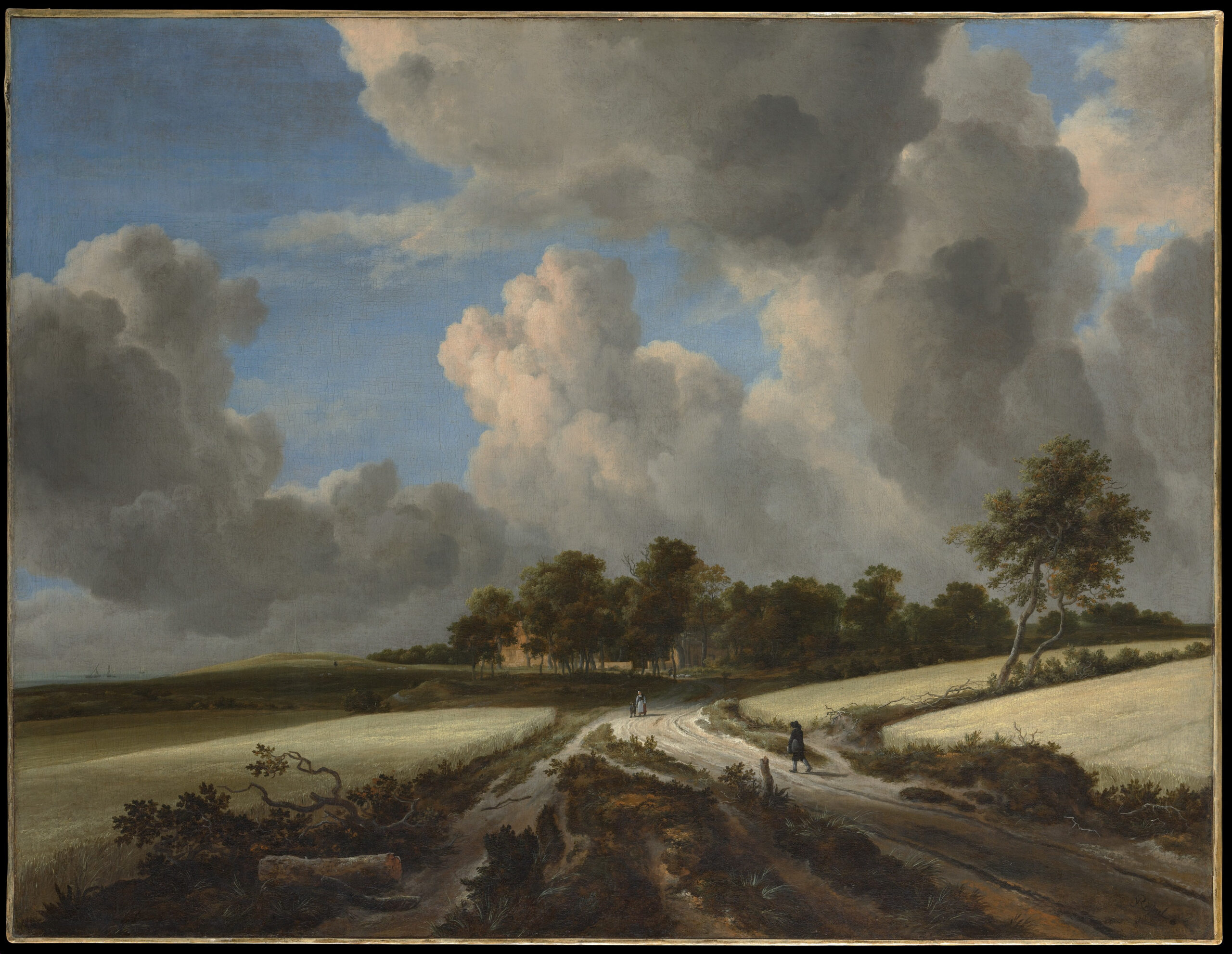 밀밭 — Jacob van Ruisdael
